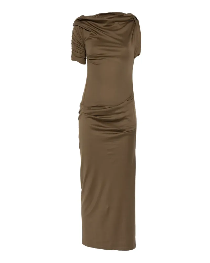 Jacquemus draped maxi dress - Grün Grün