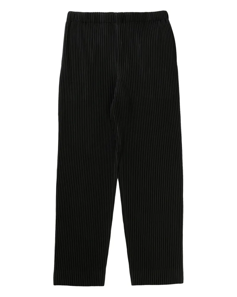 Issey Miyake pleated trousers - Schwarz Schwarz