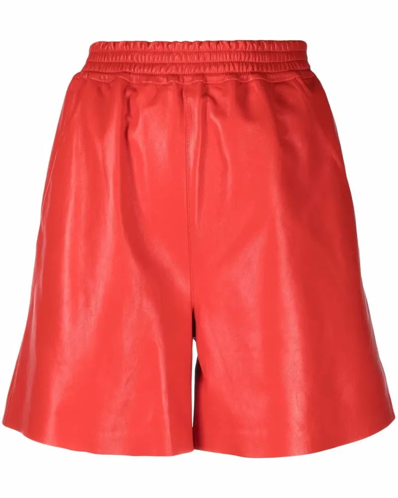 DESA Shorts mit elastischem Saum - Rot Rot