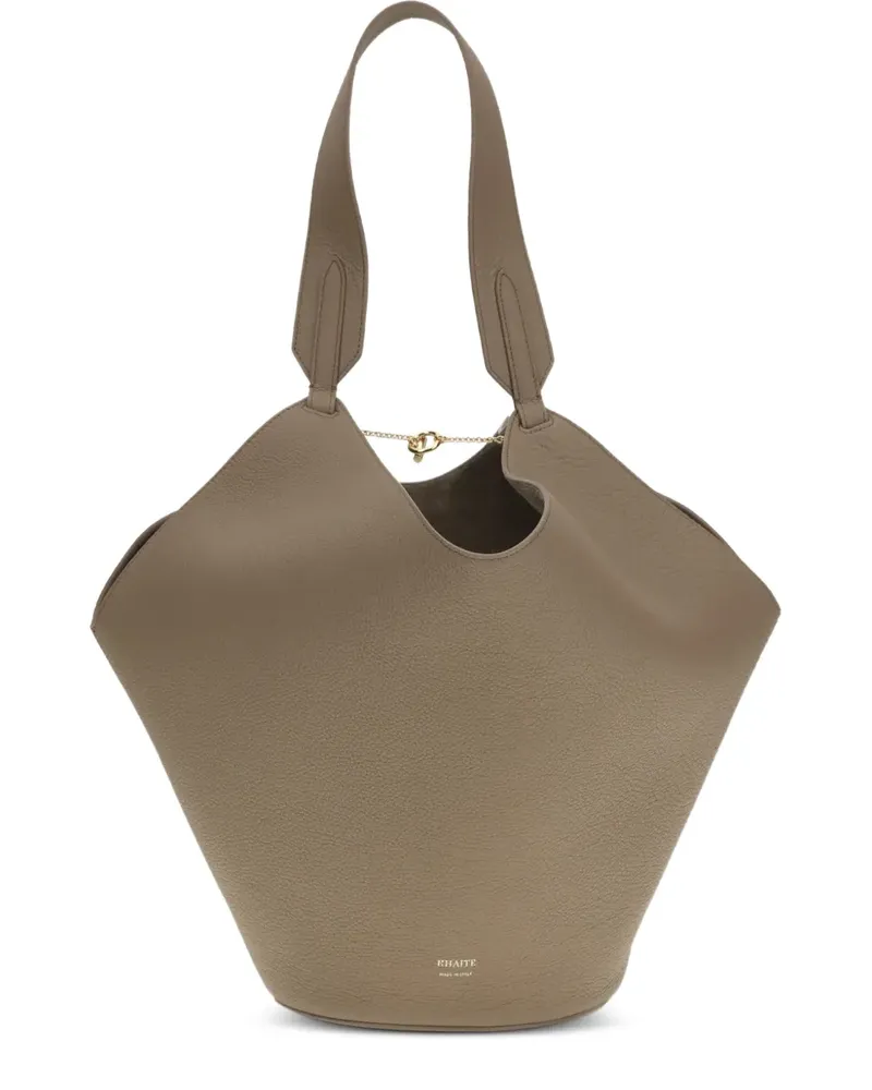 KHAITE Kleine Lotus Schultertasche - Grün Grün