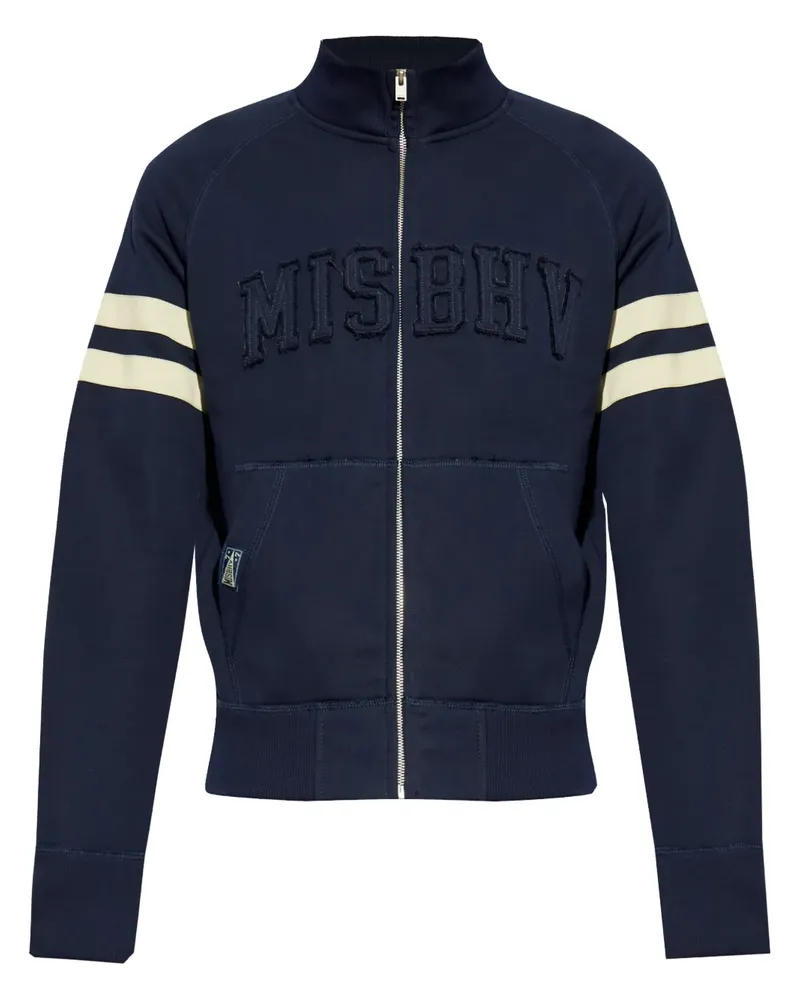MISBHV Zuma Sweatshirt mit Reißverschluss Blau