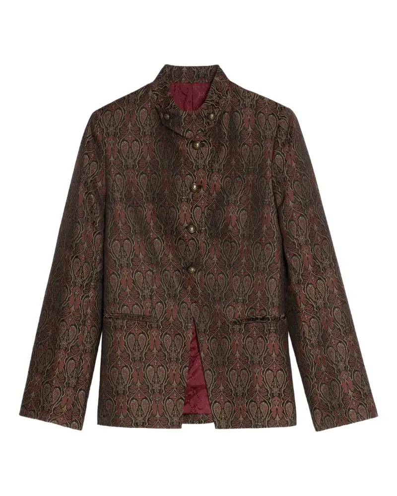 Zadig & Voltaire Verysa Blazer mit Paisley-Print - Braun Braun