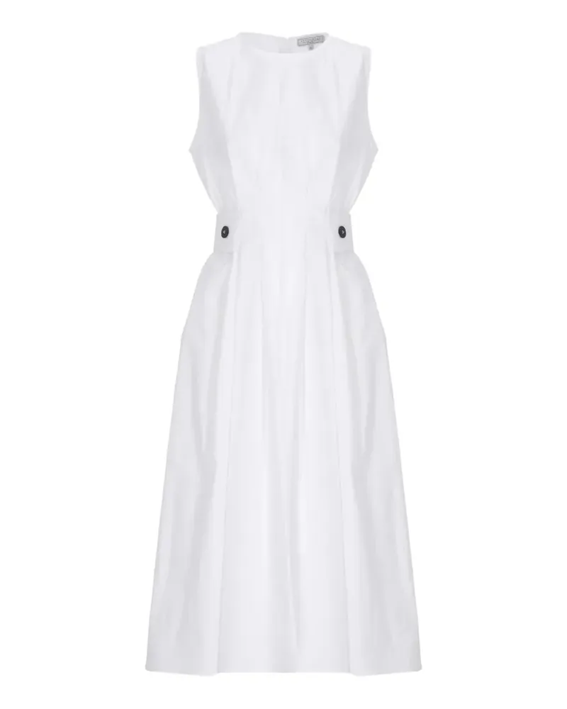 Antonelli Firenze sleeveless midi dress - Weiß Weiß