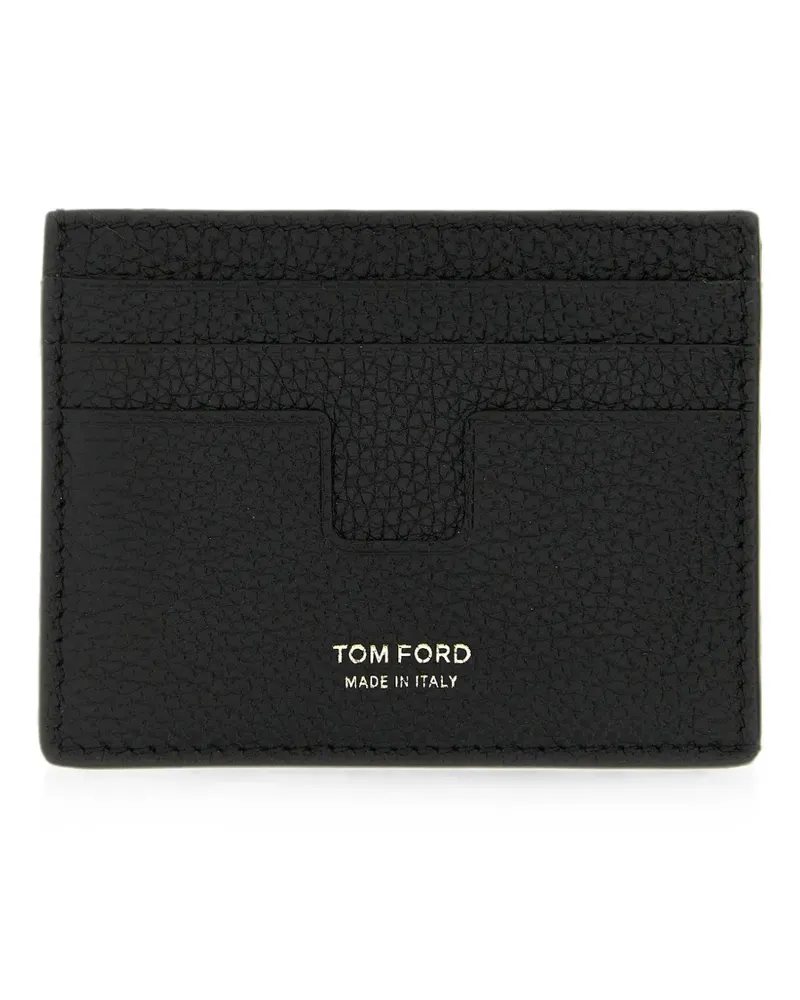 Tom Ford T Line Kartenetui - Schwarz Schwarz