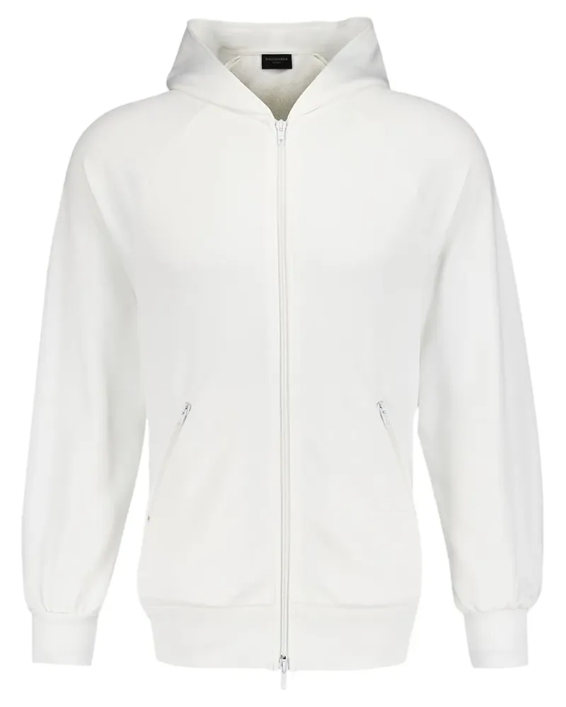 Balenciaga Unity Sports Icon Kapuzenjacke - Weiß Weiß
