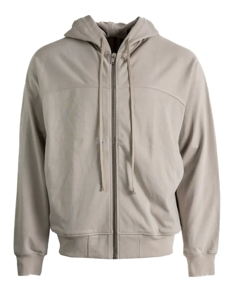 Rick Owens zip-up hoodie - Nude Nude