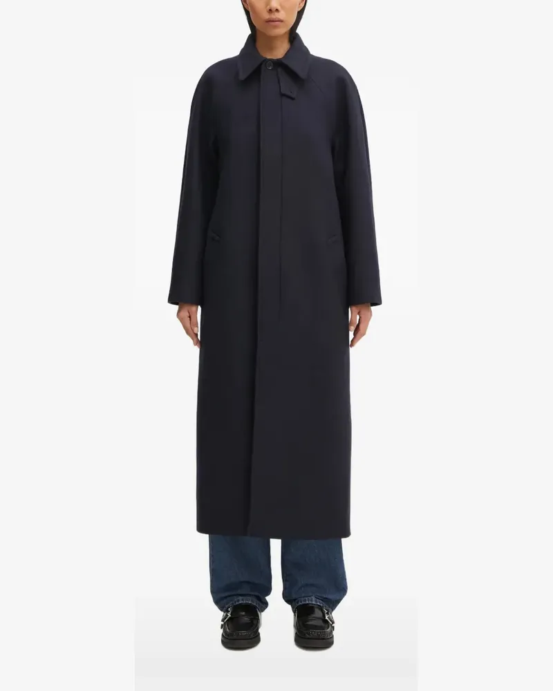 A.P.C. Geknöpfter Mantel - Blau Blau