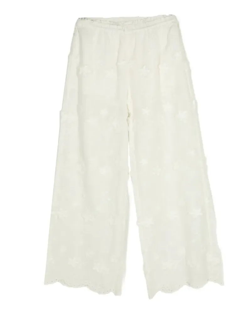 The Garment Fleur palazzo pants - Weiß Weiß