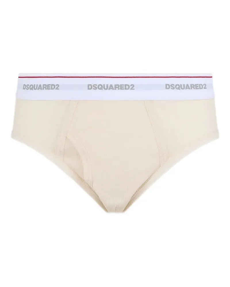 Dsquared2 Slip mit Logo-Bund - Nude Nude