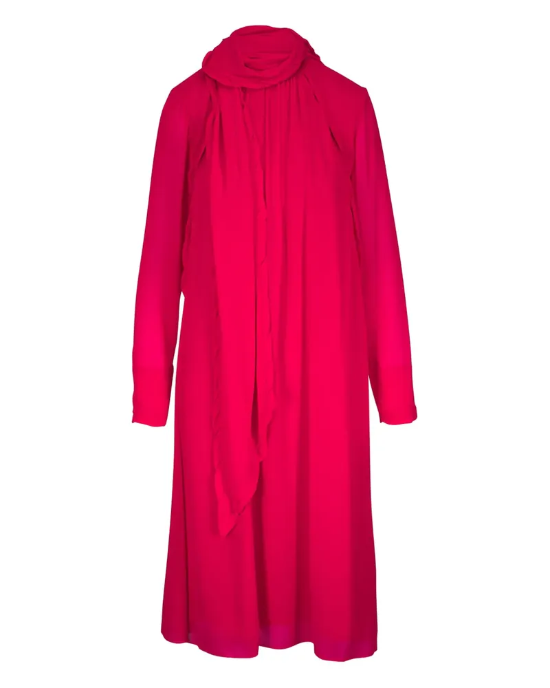 Dorothee Schumacher Drapiertes Midikleid Rot