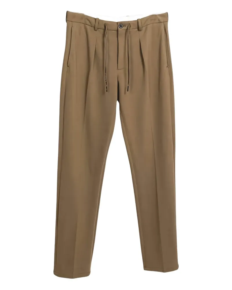 CIRCOLO 1901 Bundfaltenhose mit Kordelzug - Braun Braun