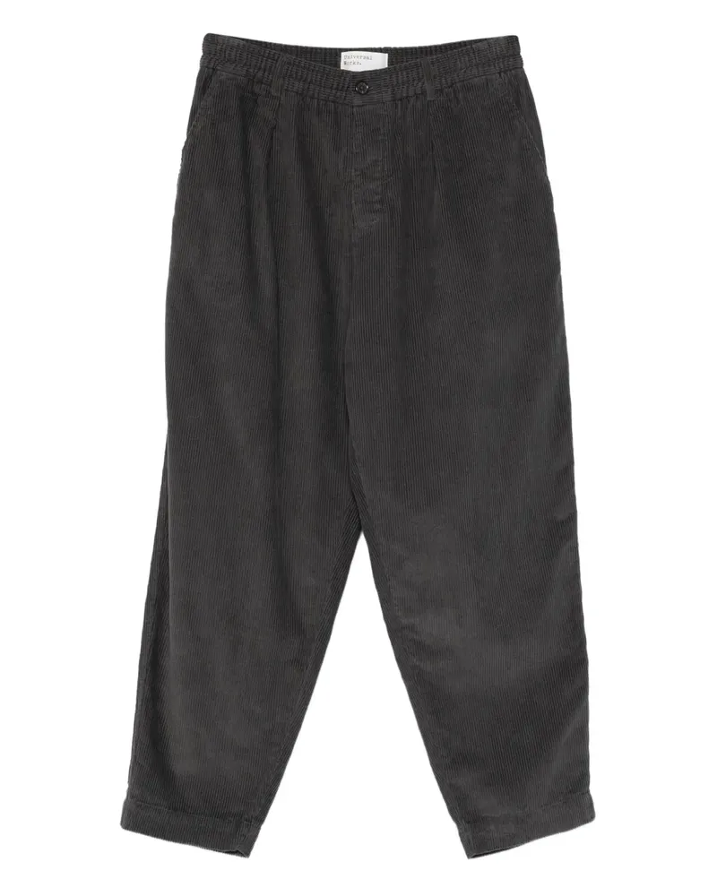 Universal Works Hose aus Cord - Grau Grau