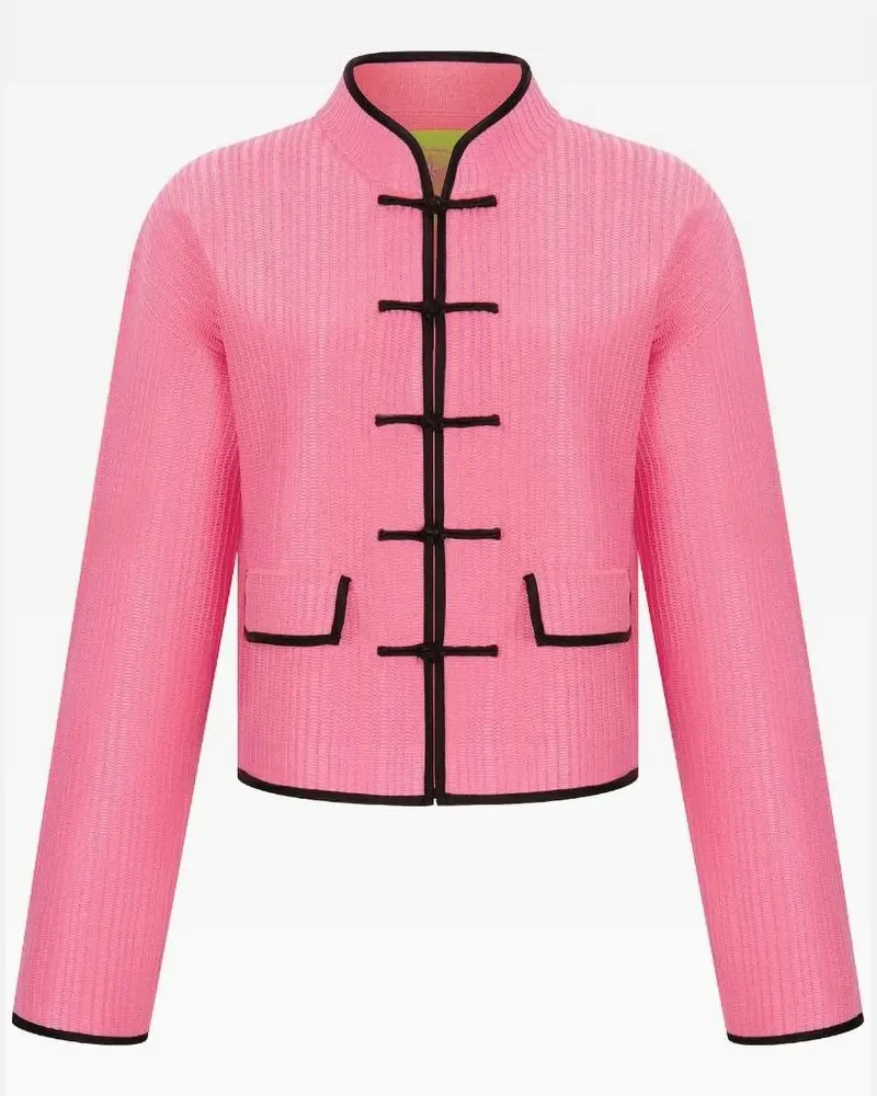 Shanghai Tang Texturierte Jacke - Rosa Rosa