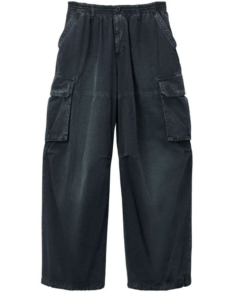 Alexander Wang Gerade Cargohose - Schwarz Schwarz