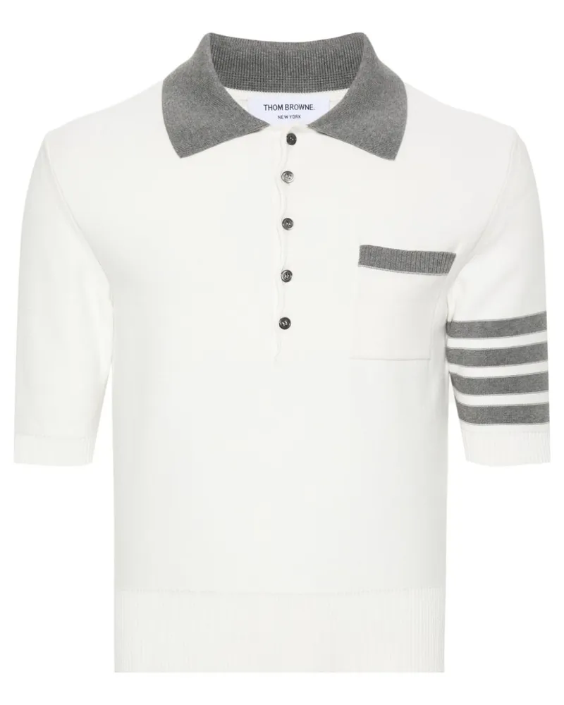 Thom Browne Hector Intarsien-Pullover - Nude Nude