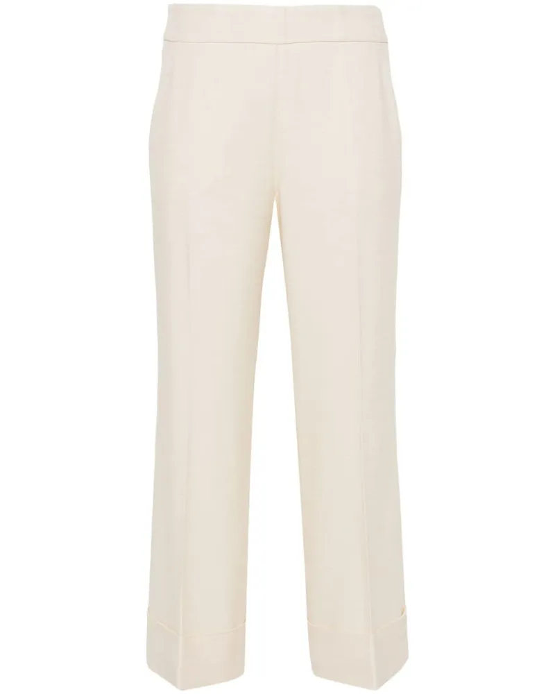 Peserico Klassische Tapered-Hose - Nude Nude