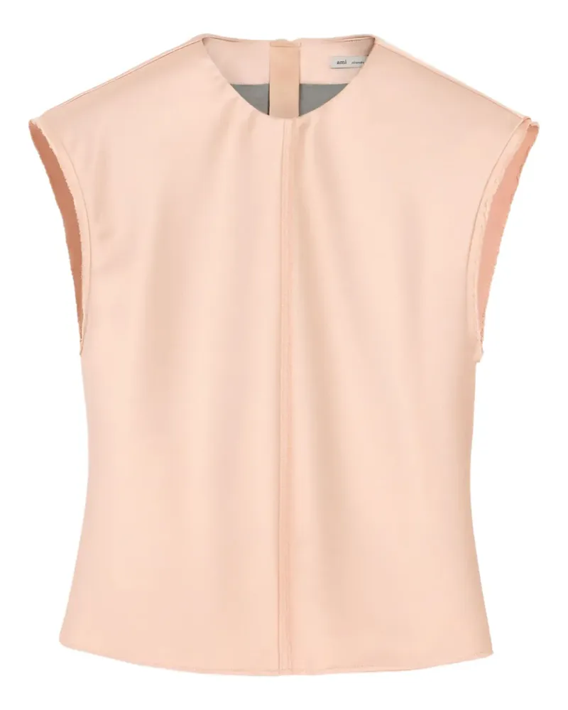 AMI Paris Ärmelloses Top - Rosa Rosa