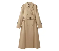 Doppelreihiger Buckholm Trenchcoat mit Gürtel - Nude