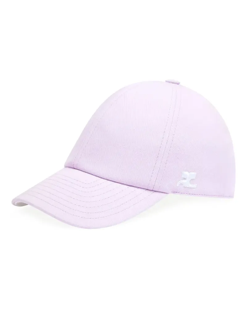 Courrèges Klassische Baseballkappe - Rosa Rosa