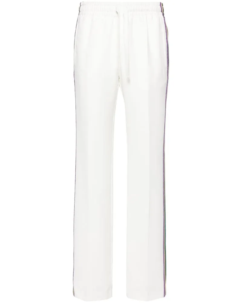 Zadig & Voltaire Pomy Hose mit Streifendetail - Weiß Weiß