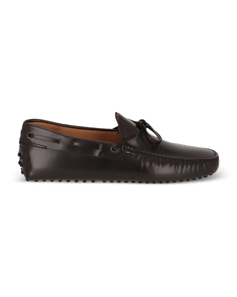 TOD'S Gommino leather loafers - Braun Braun