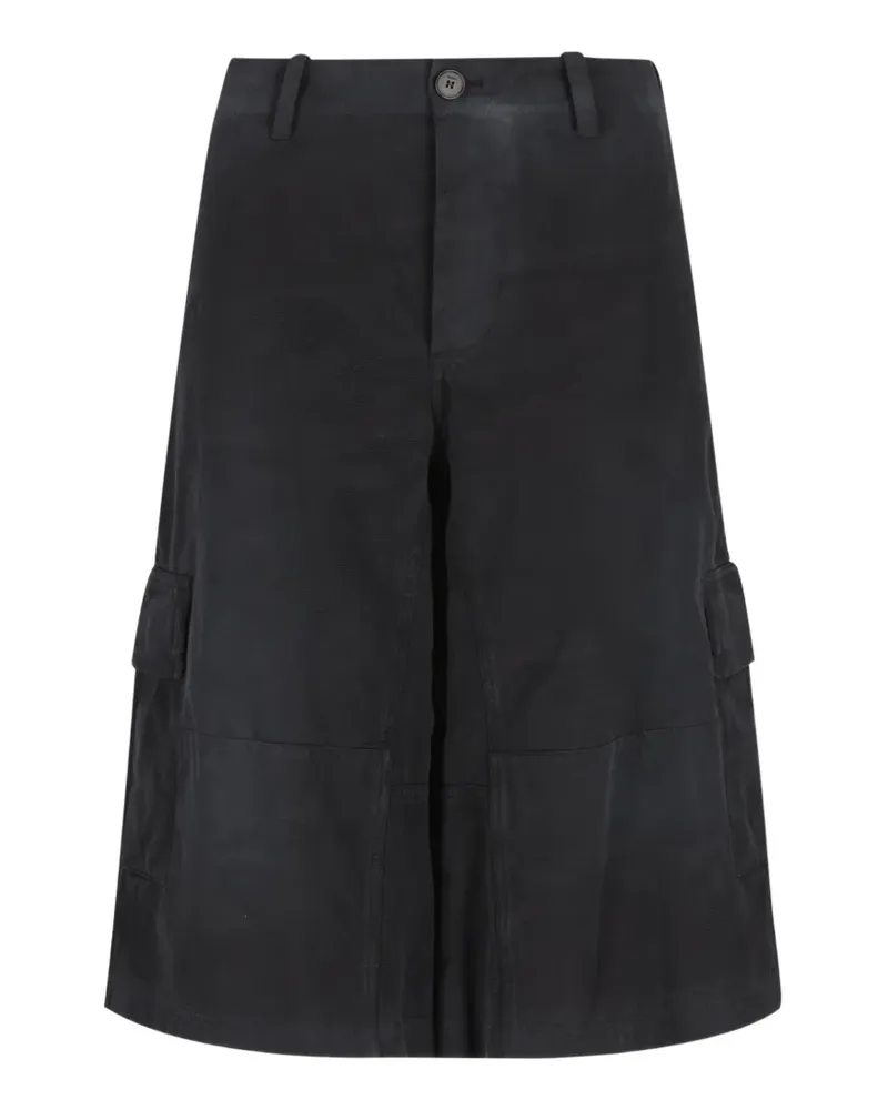 Fendi cargo cropped trousers - Schwarz Schwarz