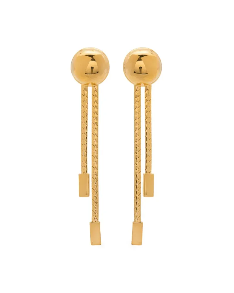 Tom Ford Kugelförmige Kettenohrringe - Gold Gold