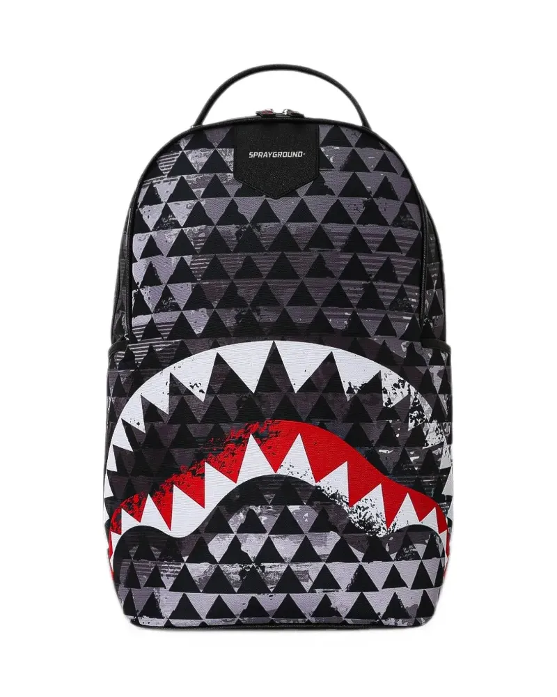 Sprayground Kahuku Niho Mano zip-up backpack - Schwarz Schwarz