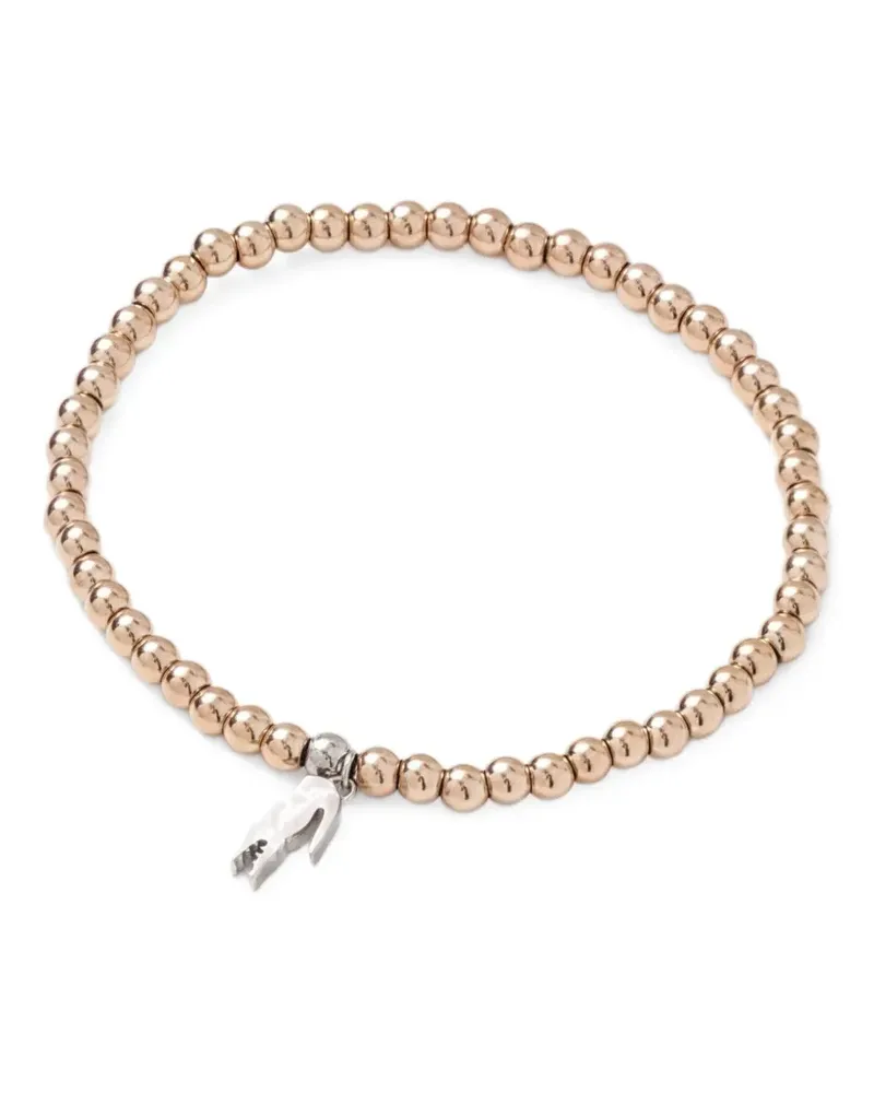 Lacoste Perlenarmband mit Charms - Gold Gold