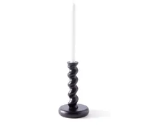 Twister Kerzenhalter - Schwarz