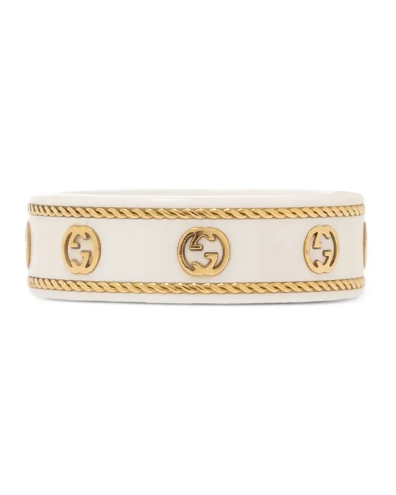 Gucci Icon Ring - Weiß Weiß