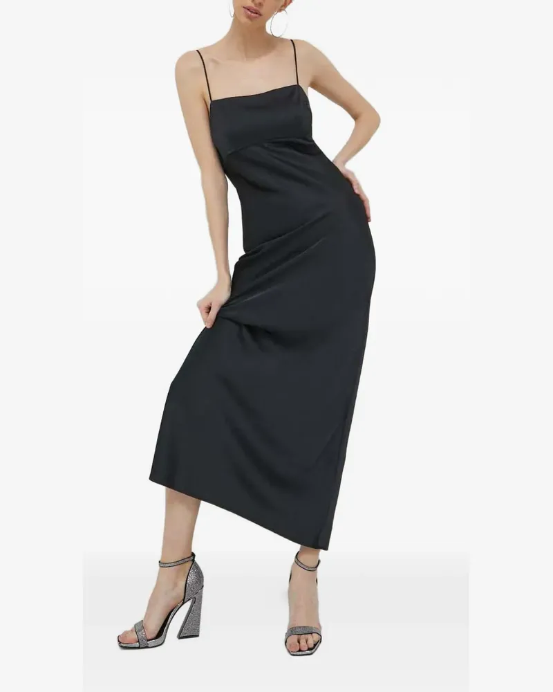 Abercrombie & Fitch open-back maxi dress - Schwarz Schwarz