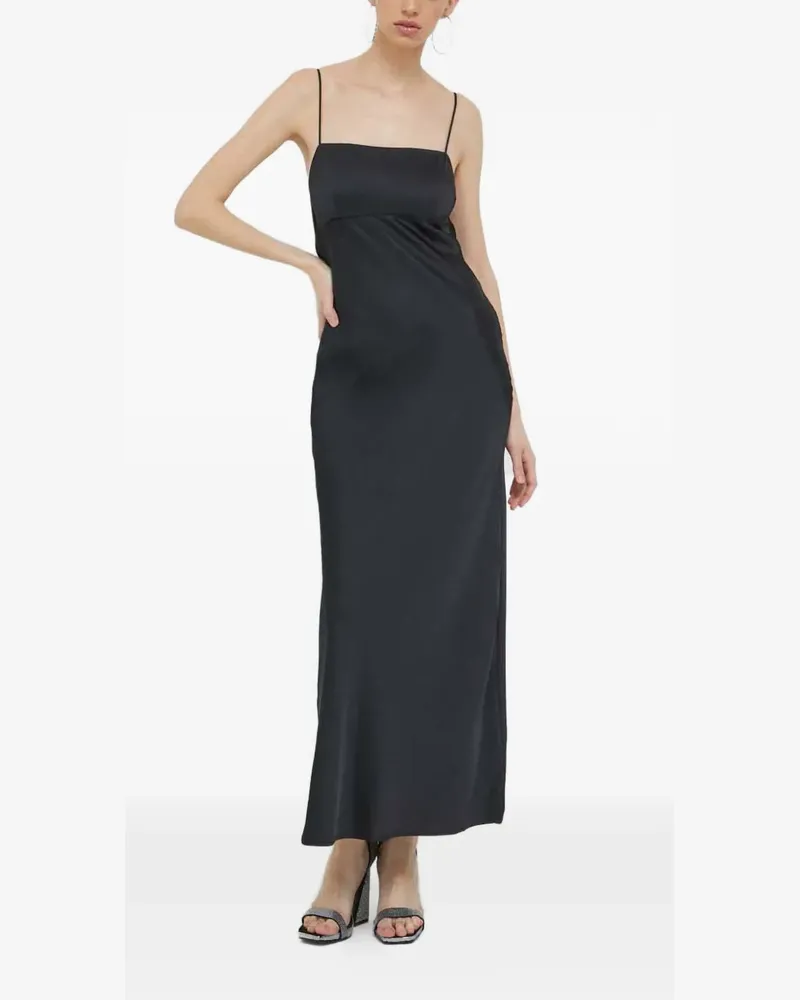Abercrombie & Fitch open-back maxi dress - Schwarz Schwarz
