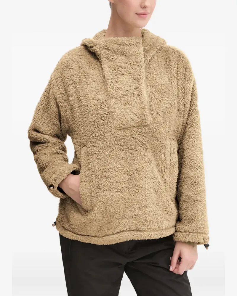 Burton hooded fleece top - Nude Nude