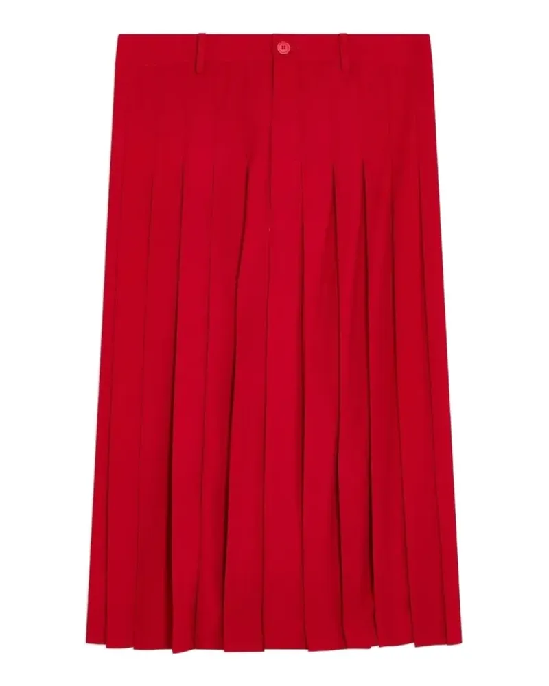 Semicouture Dalila pleated midi skirt - Rot Rot