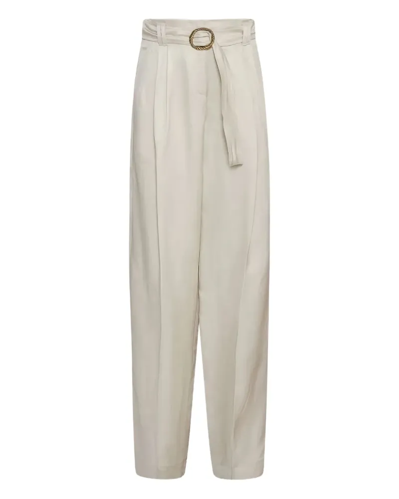 MARELLA Taillenhose mit Gürtel - Nude Nude