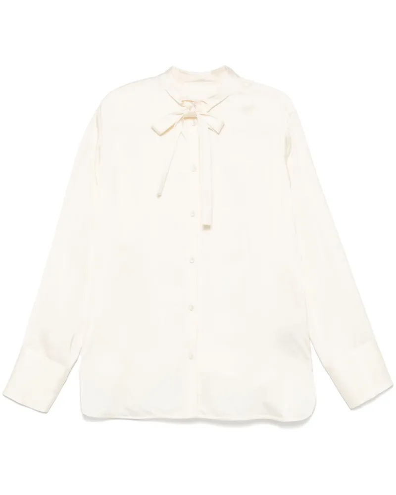 Jil Sander Hemd aus Satin - Nude Nude
