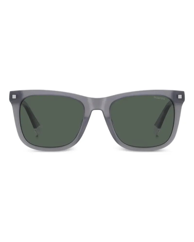 Polaroid square-frame sunglasses - Grau Grau