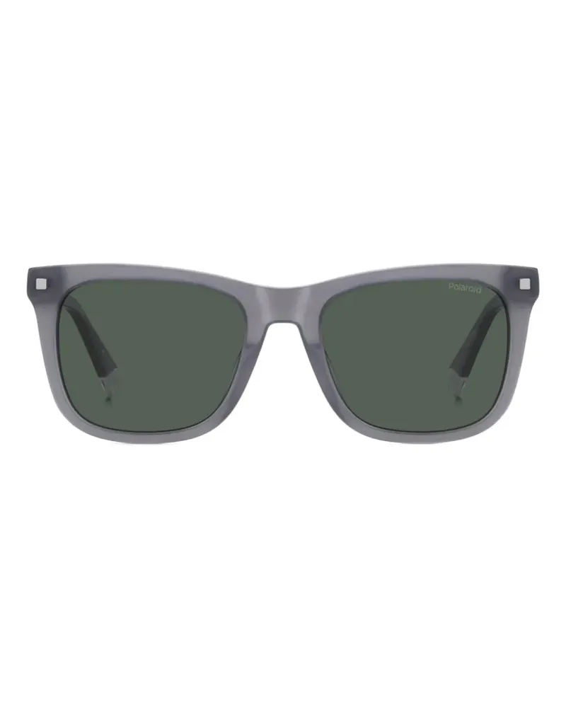 Polaroid square-frame sunglasses - Grau Grau
