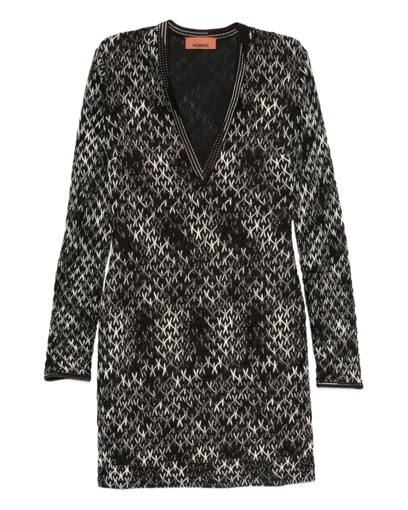 Missoni Kleid mit geometrischem Print - Braun Braun