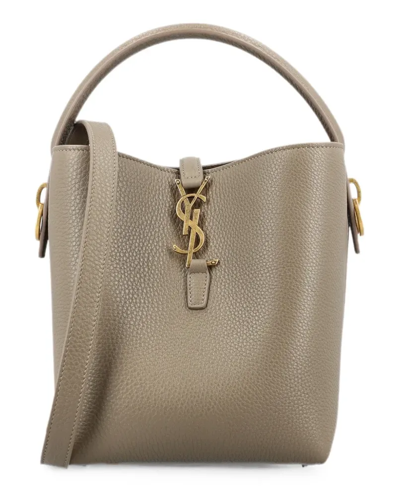 Saint Laurent Le 37 Beuteltasche - Grau Grau