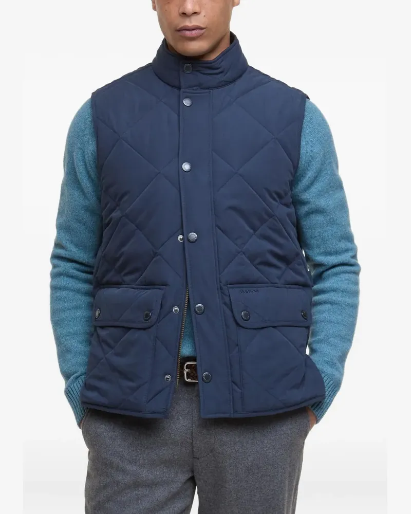 Barbour quilted pocket jacket - Blau Blau
