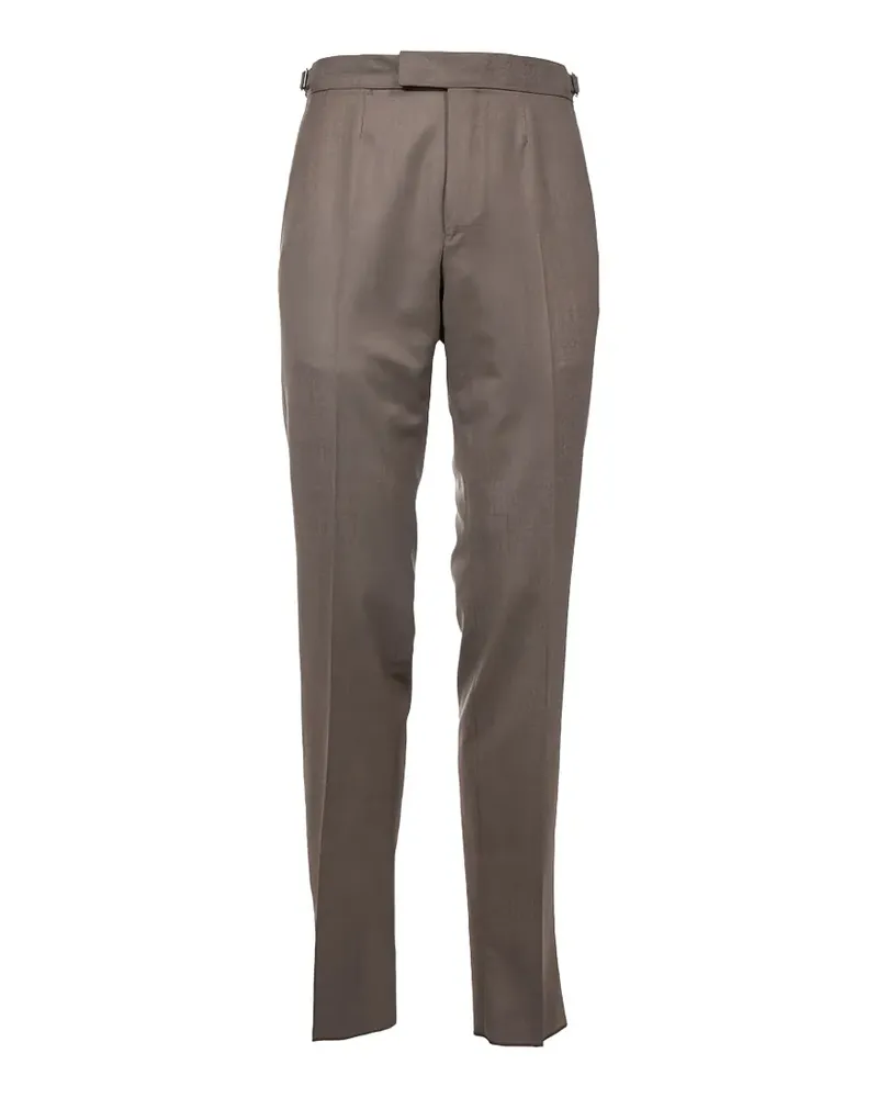 Ermenegildo Zegna Hose mit Knotendetail - Braun Braun