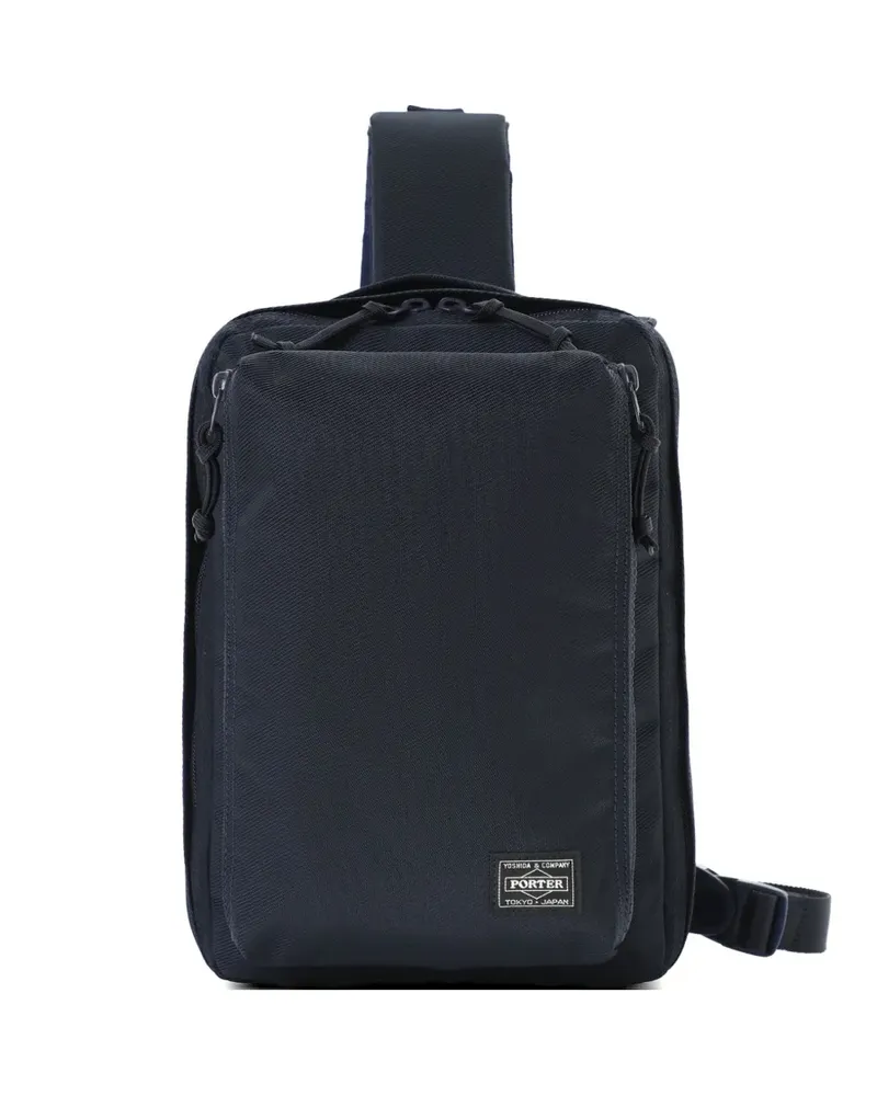 PORTER-YOSHIDA & CO Unit Sling zip shoulder bag - Blau Blau