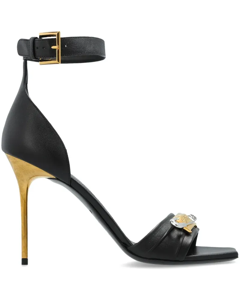 Balmain Sandalen 110mm - Schwarz Schwarz