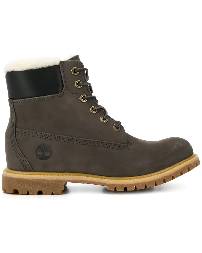 Timberland Stiefeletten mit Schnürung - Grau Grau