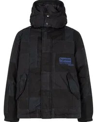 Supreme Being x Junya Watanabe Jacke im Patchwork-Look Schwarz