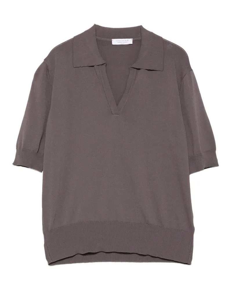 Daniele Fiesoli T-Shirt mit V-Ausschnitt - Grau Grau