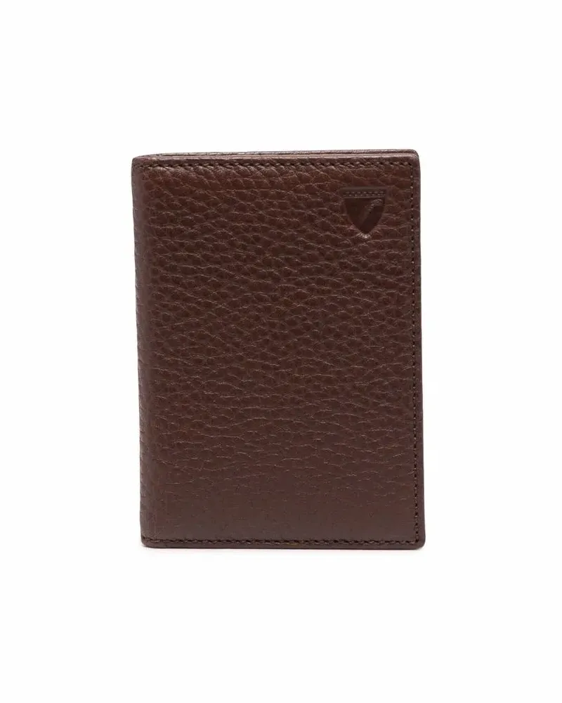 Aspinal of London Faltbares Portemonnaie - Braun Braun