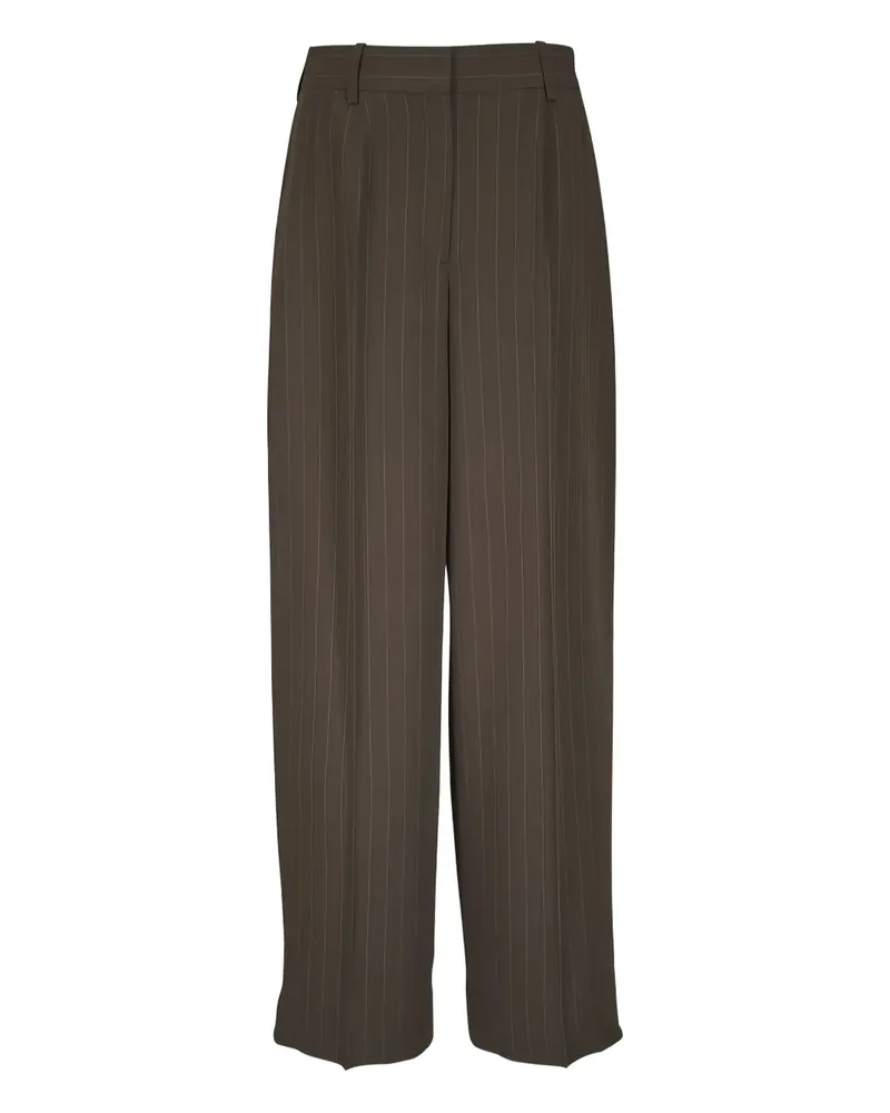 Totême Hose mit Nadelstreifen - Braun Braun